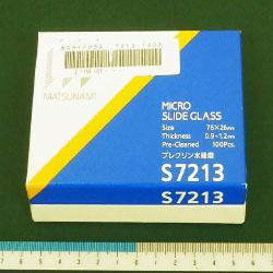 Glass slides, 100 pieces, HC23 & HC75
