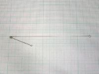 SUSPENSION WIRE, PLATINUM 155 MM, TGA-50H