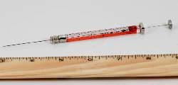 Syringe, GC, Syringe, AOC, 10uL Removable Needle, .63 Series II