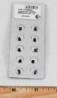 Ferrule, QP Mass Spec Interface 0.4mm ID 10/pk