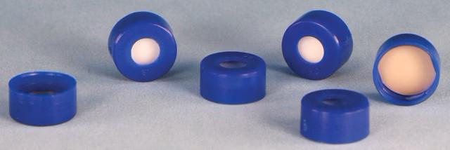 Snap Caps with Pre-slit Silicone/PTFE Septa for 1.5mL Vials, 1000/pk