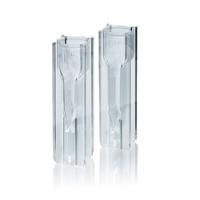 Disposable Cuvettes, Ultra Micro, Polyolefin, 5 or 10 mm PL, 100 µL, Pack of 100, UV-Vis