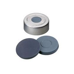 Caps (with Septa), Butyl/PTFE, 120C Max, 100 pack, HS-10/HS-20