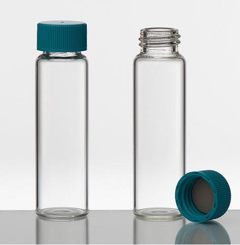Vials, TOC, 9mL with Cap & Septa, 13x100mm, 500/pk