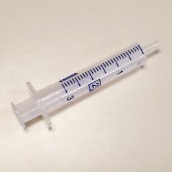 Syrfi Luer-lock 5mL Plastic Disposable Syringe, 100/pk