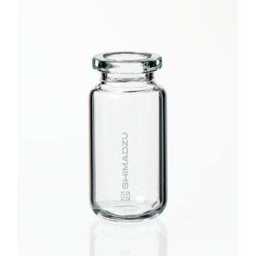 Vial Kit, 10mL Headspace w/Al Crimp Caps and Silicone/PTFE Septa, Round Bottom, 100/pk