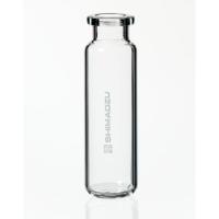 Vial Kit, 20mL Headspace w/Al Crimp Caps and Silicone/PTFE Septa, Round Bottom, 100/pk