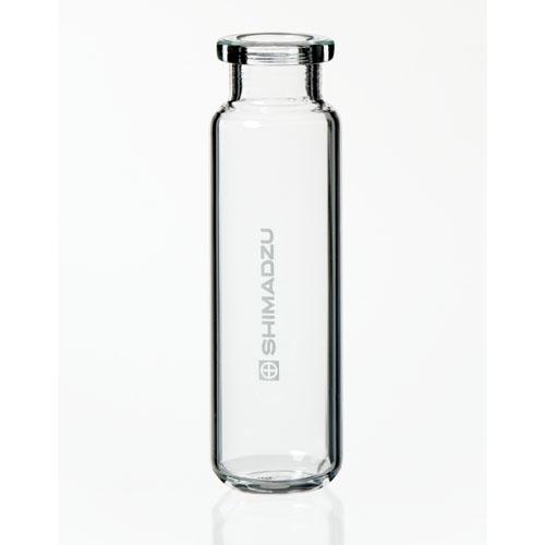 Vial Kit, 20mL Headspace w/Al Crimp Cap and Silicone/PTFE Septa, Round Bottom, 500/pk
