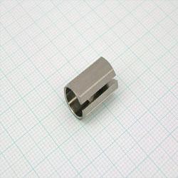 Nut, Slotted, 6 Sided, For Capillary Column, GC14/17/2010/2014, Injection & Detector Port Connection