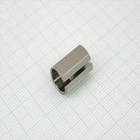 Nut, Slotted, 6 Sided, For Capillary Column, GC14/17/2010/2014, Injection & Detector Port Connection