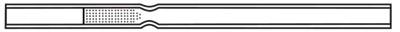 Liner, Glass, Split/Splitless, Deactivated, w/ Wool, for SPL-2014, 5 pack