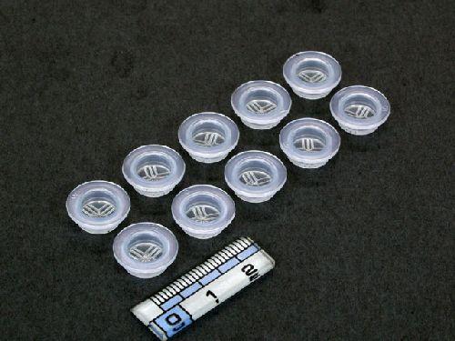 Rinse Port Cap (with hole), SIL-20A/20AC/i-Series, 10/pk