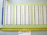 Gauge Markers, 5 Black diamonds on white background, 160 pieces, TRVIEWX