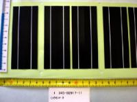 Gauge Markers, 1 white line on black background, 160 pieces, TRVIEWX