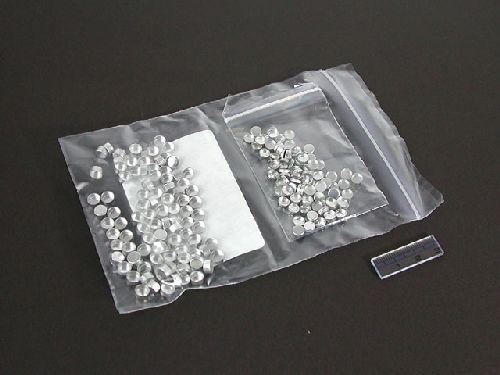 ALUMINUM AUTOSAMPLER CRIMP PANS, 100 PIECES, DSC, DTG & DTA