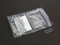 ALUMINUM AUTOSAMPLER CRIMP PANS, 100 PIECES, DSC, DTG & DTA