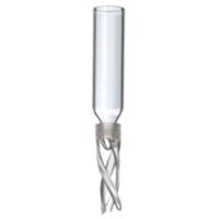 Vial Inserts 50uL Glass with Polypropylene Bottom Spring, 1000 pack