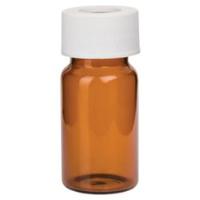 Pre-Cleaned VOA Vials 20ml Amber, Open Top with 0.125