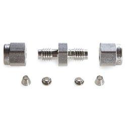 Union, Compression Fitting, Stainless Steel, 1/16