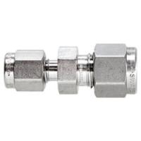 Union, Compression Fitting, Stainless Steel, 1/4