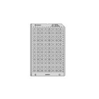 MALDI MS 2mm 384 Well Sample Plate (2.8mm I.D. wells), Interleaved Calibration Spots, DE4555TA